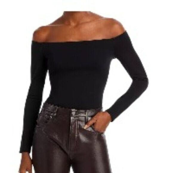 Anine Bing Vea Top Black XS NWT - Picture 1 of 2